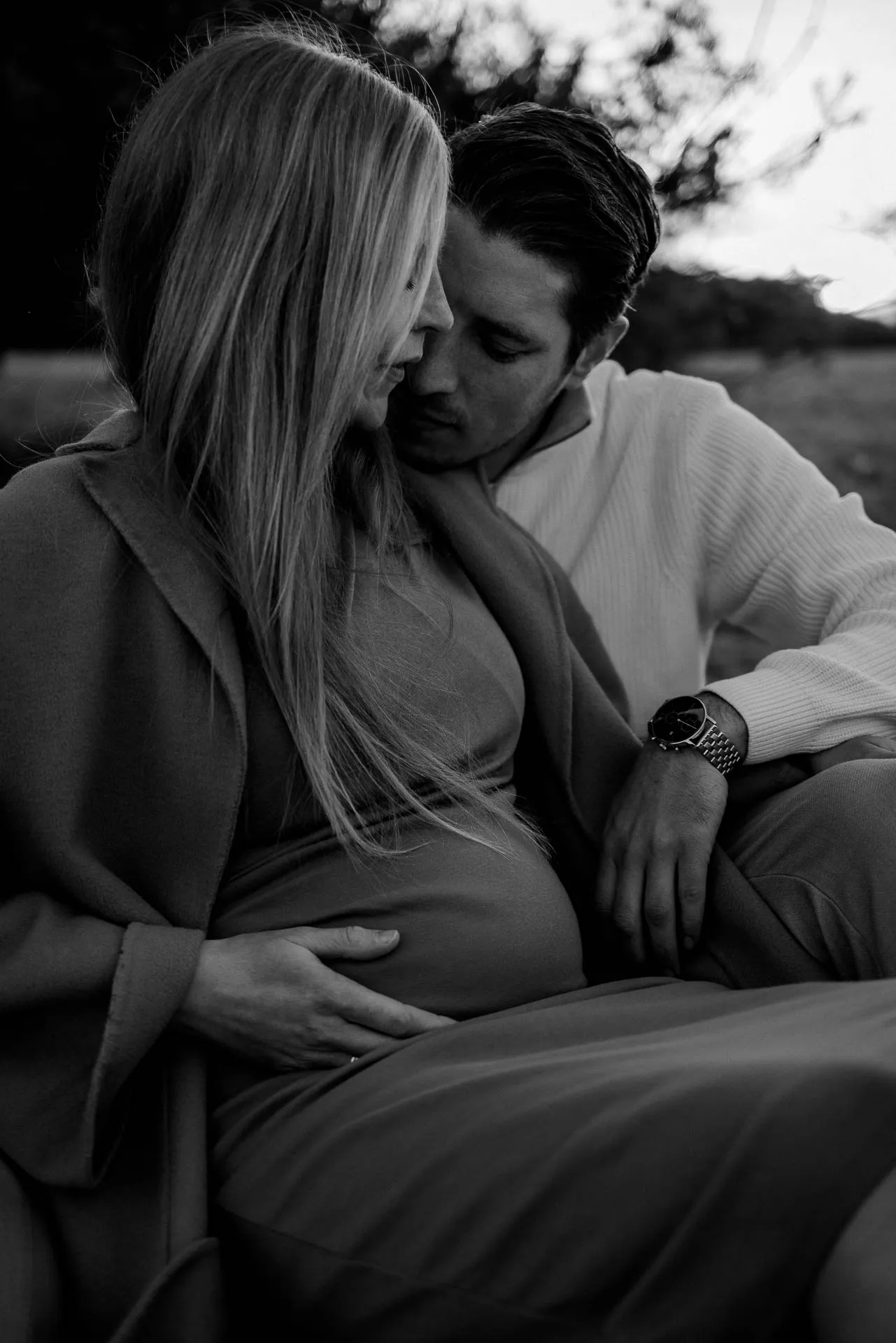 Natürliche Schwangerschaftsbilder Fröttmaninger Heide