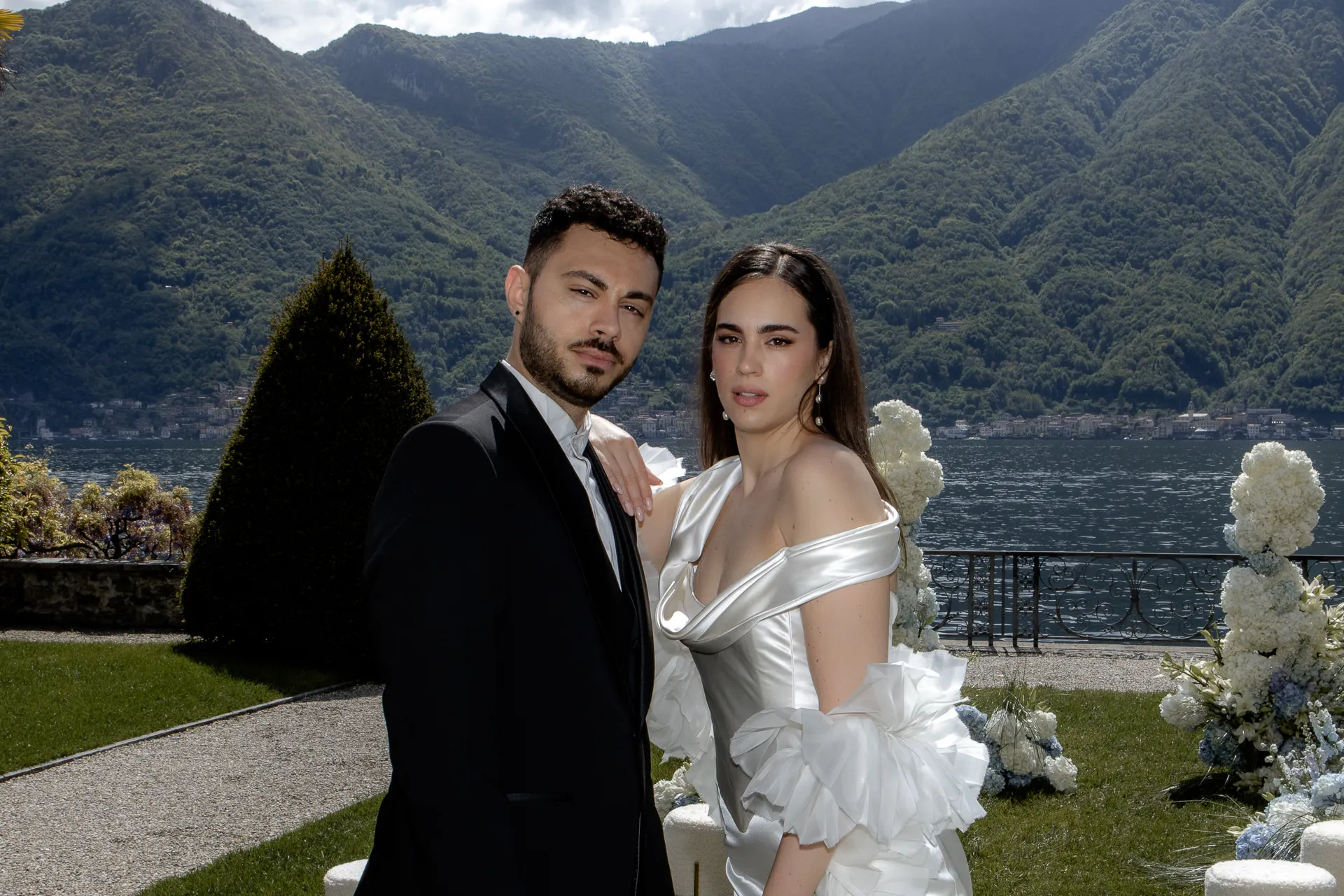 Anastasia and Nicola wedding at Villa Balbiano Lake Como